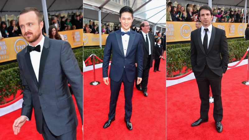 Illustration for article titled Classic Glamour and Fugly Failures at the SAG Awards